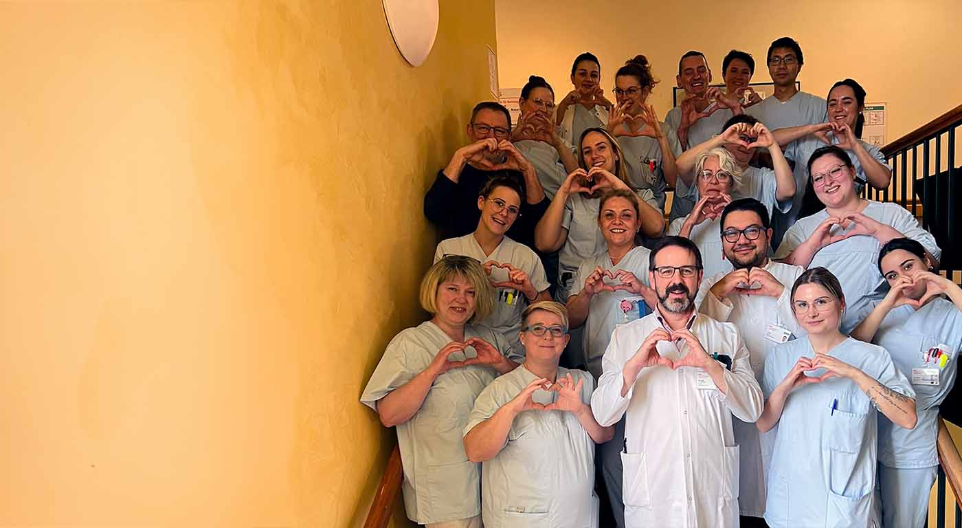 Team der Klinik für Neurologie, Caritas Klinikum Saarbrücken